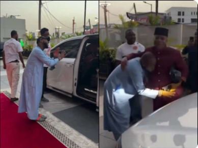 Davido Finally Hosts Bright Chimezie At His Lagos Residence