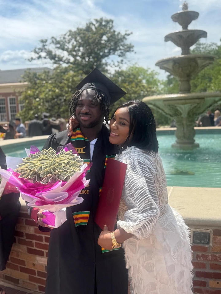 Son Of Former Black Stars Captain John Mensah Graduates From University Of Texas, USA With A Degree In Computer Science