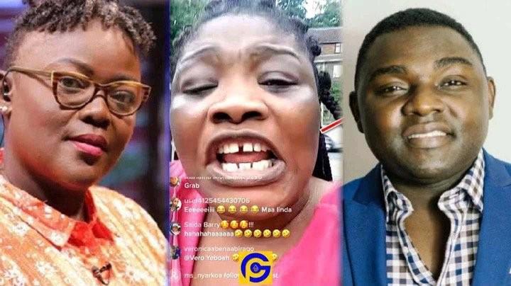 Fear for Kevin Taylor as Maa Linda Orders Ghanaians to Catch & Beat Him Before Leaving The Country