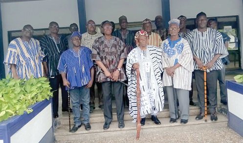 Nandom Paramount Chief rallies support for development