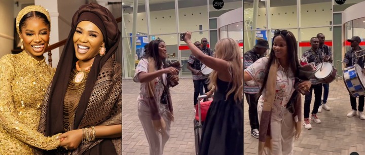 Iyabo Ojo Arrives In Tanzania For Daughter Priscilla’s Star-Studded Wedding Finale