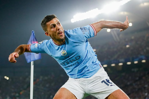 Rodri returns to Manchester City training
