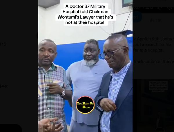 Wontumi’s lawyer and family frantically search for him in hospitals
