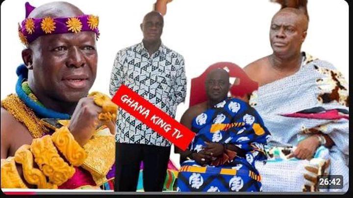 Dormaahene’s Emotional Response to Otumfuo’s Warm Welcome of Sunyani Manhene