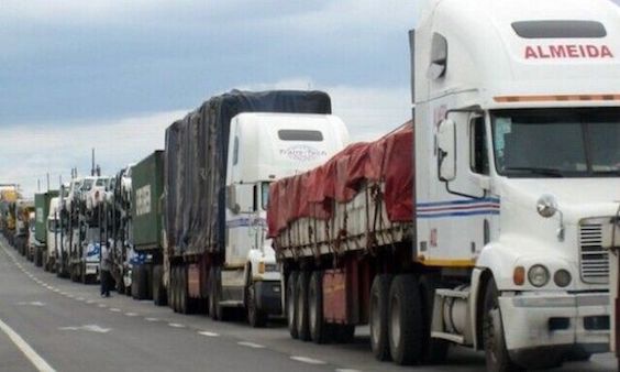Avoid the harassment of transit truck drivers