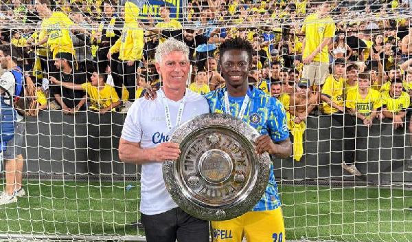 Henry Addo clinches Israeli League title with Maccabi Tel Aviv