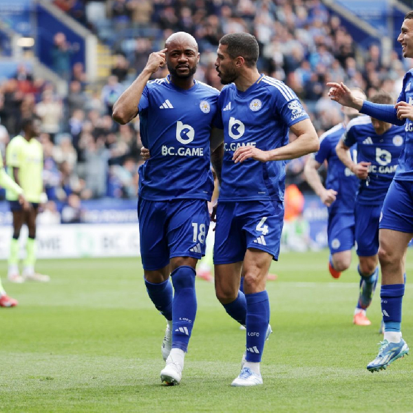 Jordan Ayew nets season’s 5th goal as Leicester bury Kamaldeen Sulemana’s Southampton