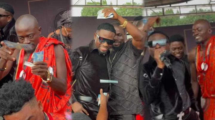 Watch Embarrassing Moment Broda Sammy Fought Over Money While Performing at Funeral
