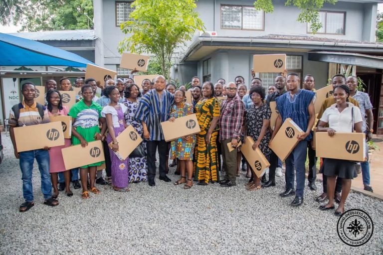 Ablakwa donates 36 laptops to rural teachers