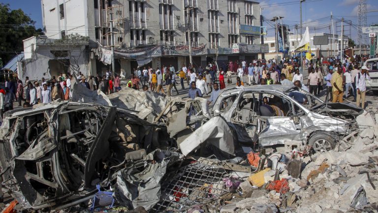 At least 13 killed in Mogadishu suicide bombing