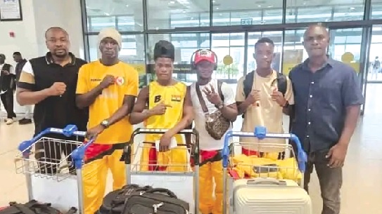 Black Rockets in Guinea for African Youth Boxing Championships