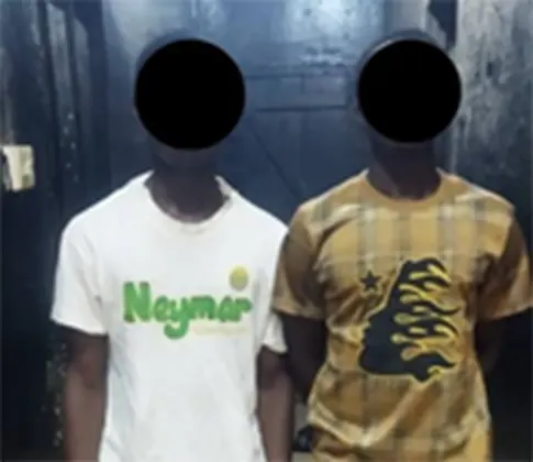 2 Arrested For Stealing GIS Officer’s Pistol, Ammunition At Walewale