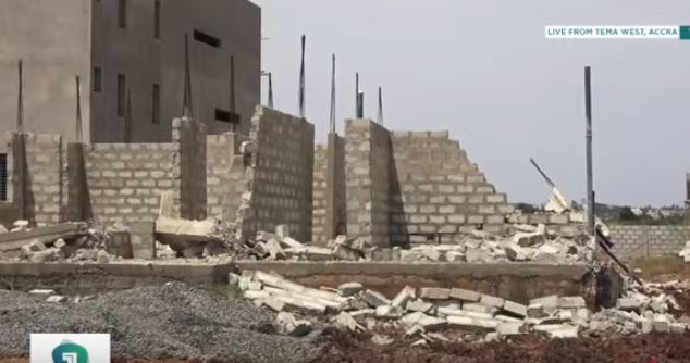 [Video] Linda Ocloo leads demolition of structures on waterways