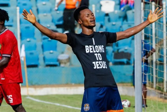 GFA Fines Nations FC’s Emmanuel Annor For Religious Message In Goal Celebration