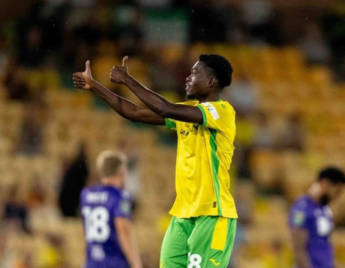 Amankwah Forson wins Norwich City’s Goal of the Season Award for stunning strike against Coventry