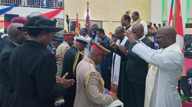 GAF Holds Induction Service For New Commanders