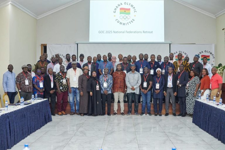 Ghana Olympic Committee Holds First Strategic Retreat with Federation Leaders
