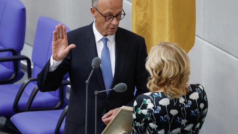 Germany’s new Chancellor Friedrich Merz takes oath of office