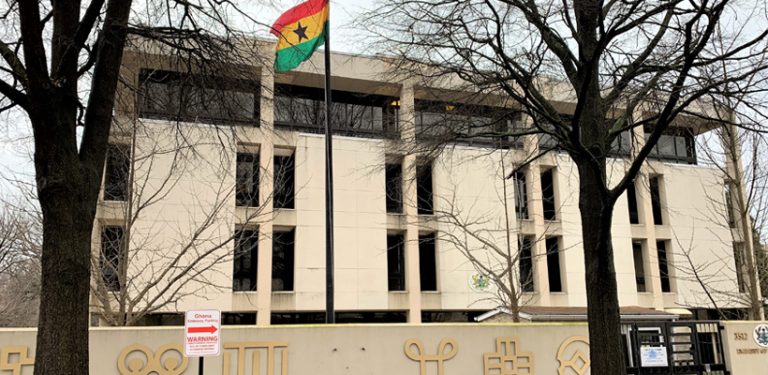 Ghana’s Embassy in Washington D.C. to reopen on May 29