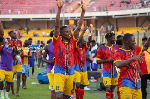 Hearts break Berekum Chelsea’s home winning streak