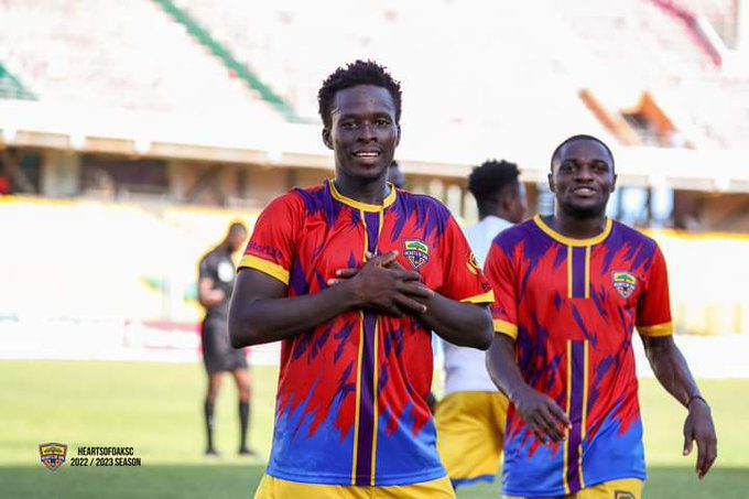 Qatari side Muaither SC table HUGE offer to sign Hearts of Oak Striker Hamza Issah