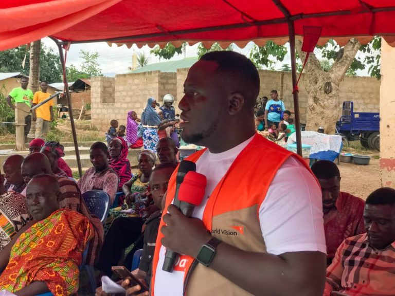 World Vision Ghana Launches Community Pad Bank in Kadjebi