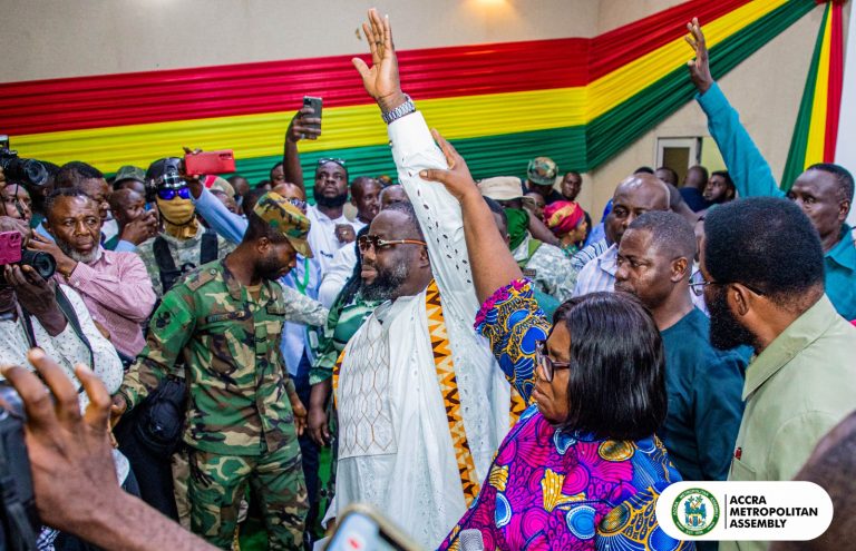 Michael Allotey takes over as Accra Mayor after unanimous vote