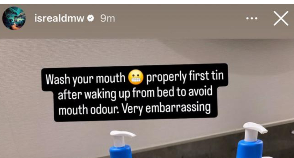 Israel DMW drops unfiltered hygiene PSA Nigerians didn?t know they needed