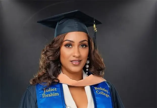 Juliet Ibrahim Graduates With First Degree