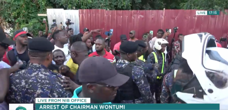 Wontumi relocated to NIB; NPP supporters storm office
