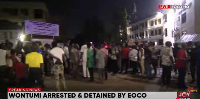 We’re not leaving until EOCO releases Wontumi – NPP supporters vow