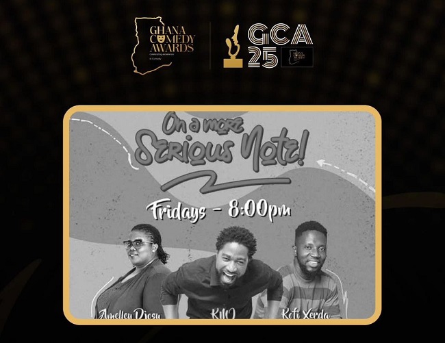 Joy Prime’s ‘On A More Serious Note’ Show adjudged TV Comedy Programme of the Year