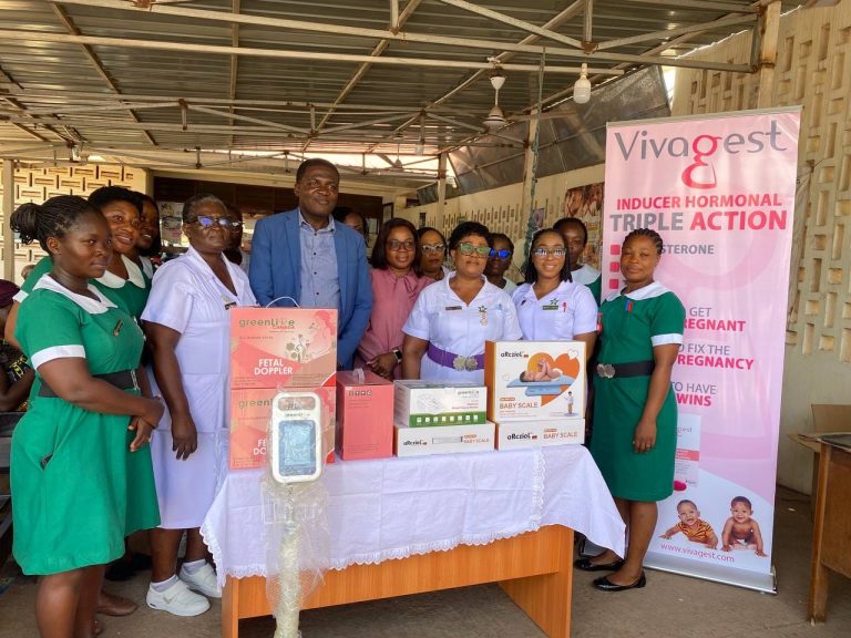 Hoffman Laboratories boosts maternal care at Ridge Hospital with equipment donation