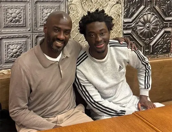 Otto Addo Visits Injured Defender Abdul Mumin In Spain Ahead Of UK Friendlies
