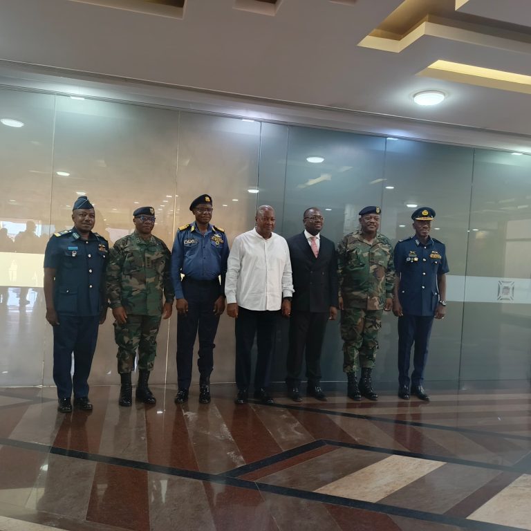 Ghana’s Military High Command supports Mahama Cares Fund 