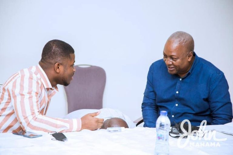 Goldbod is already doing wonders – Mahama praises CEO Sammy Gyamfi