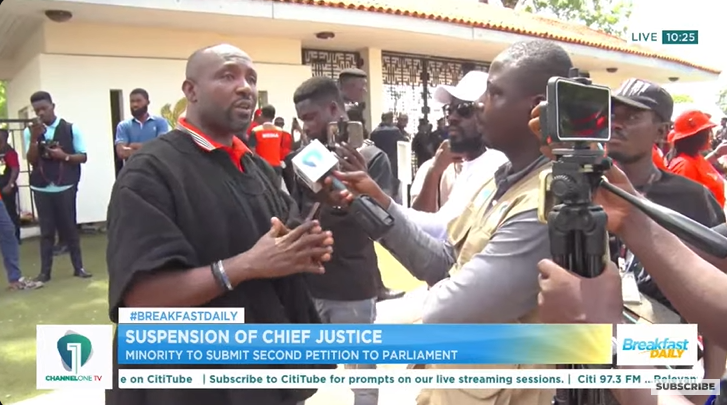 Mahama authored petitions against Chief Justice