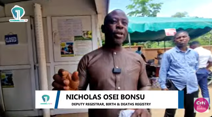 We’ve not licensed any agent to operate on our behalf – Births and Deaths Registry