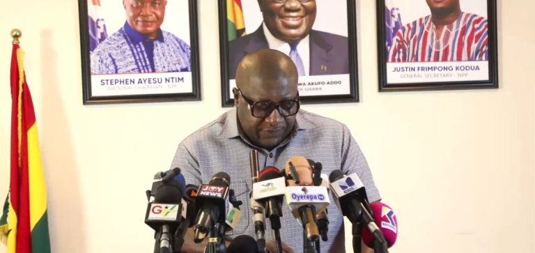Sammy Gyamfi’s case has put Mahama to the test, he must show leadership – NPP
