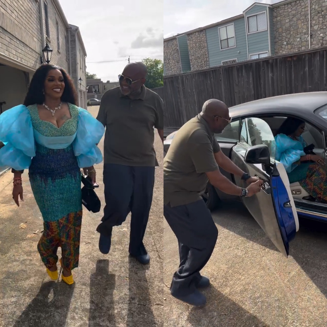 Actress, Iyabo Ojo and her man, Paulo Okoye step out together in adorable video