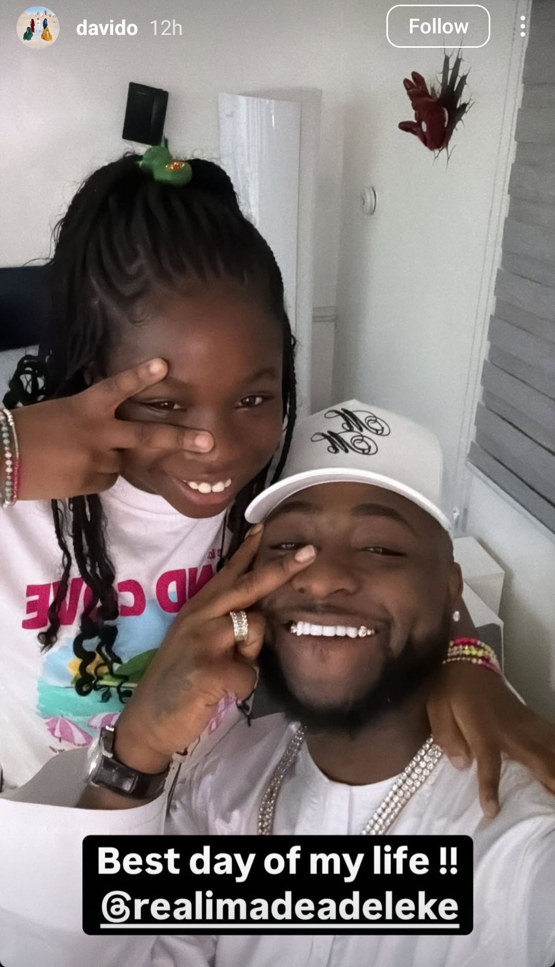 "Love conquers" Dele Momodu writes as he thanks Gov. Adeleke after Davido reunited with daughter, Imade Adeleke