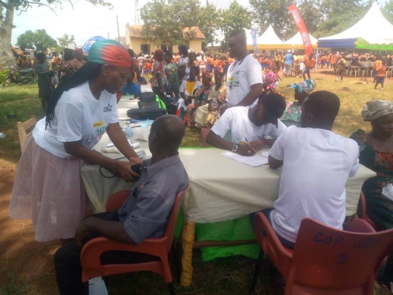 Over 900 farmers in Tano North screen for various health condition