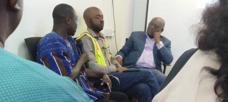 Otis Dentu, DCE for Shama engages companies in the district