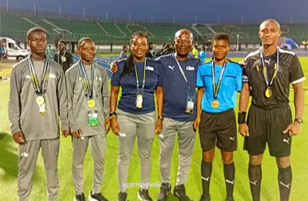 Young Ghanaian Referees Shine At CAF African Schools Championship