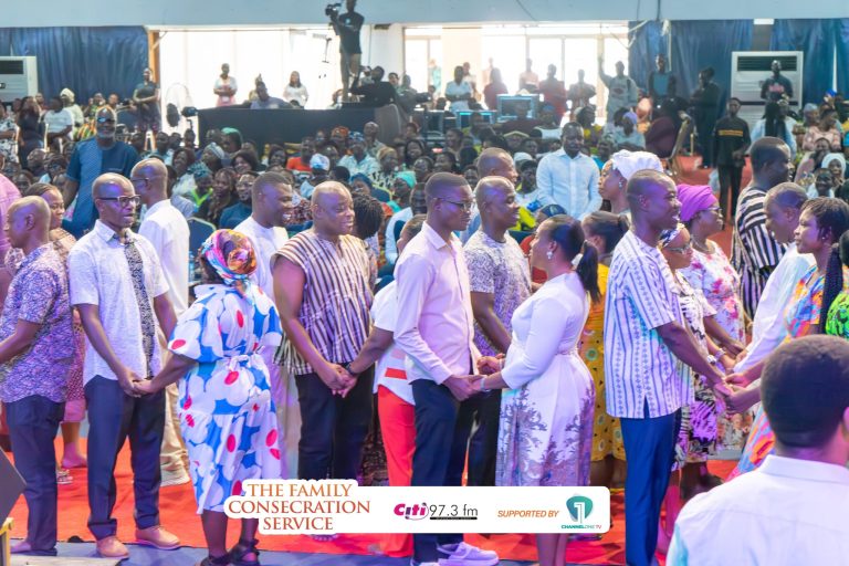 Couples renew vows at Channel One TV/Citi FM’s Family Consecration Service