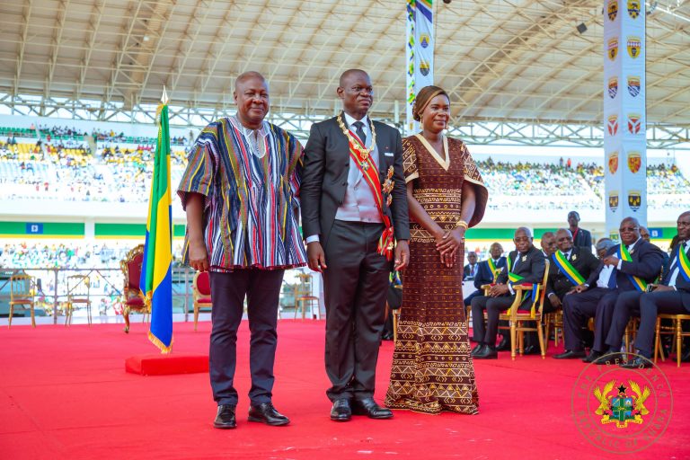 Gabon returns to constitutional rule as President Nguema takes office