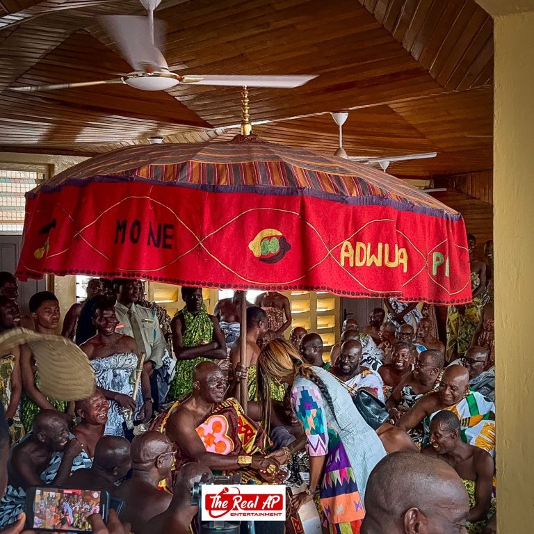 Asantehene prides in granddaughter preserving and promoting Ghanaian heritage