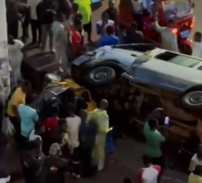Scores injured in multi-vehicle crash at Krofrom in Kumasi