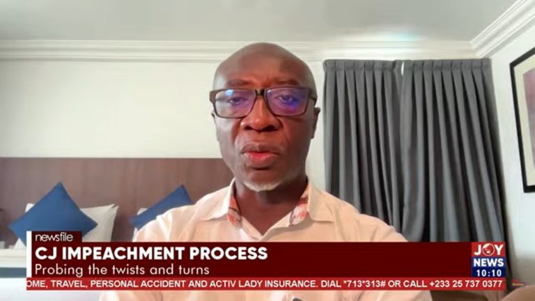 Suspension of CJ not a dismissal – Prof. Appiagyei-Atua urges calm amid legal battles