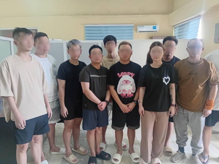 Police arrest 10 foreign nationals for alleged cybercrime activities